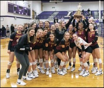 New Bremen, Coldwater share MAC volleyball title